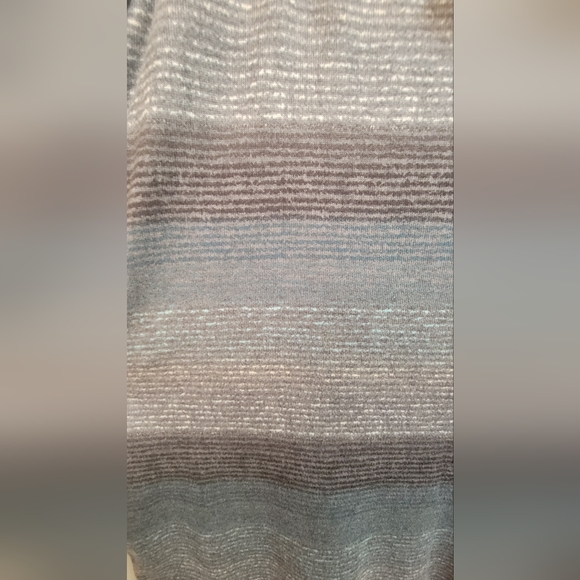 Joyspun NWOT Striped Gray/Teal Pajama Pants - Size 3X - Picture 4 of 4